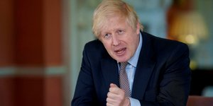 Ο Πρωθυπουργός της Βρετανίας, Μπόρις Τζόνσον