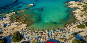 Χαλκιδικη από ψηλα 