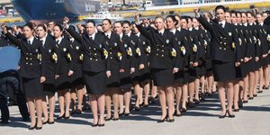Πανελλαδικές 2020: Εικόνα από ορκωμοσία λιμενοφυλάκων του Λιμενικού Σώματος