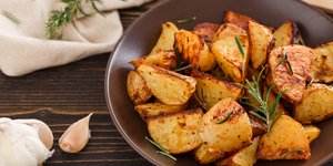 τραγανές πατάτες φούρνου