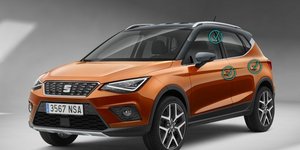Το αμάξωμα ενός μοντέλου Seat