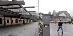 Αποψη της γέφυρας του Σίδνεϊ στην Αυστραλία