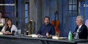 Ο Σπύρος Παπαδόπουλος στην χθεσινή εκπομπή του