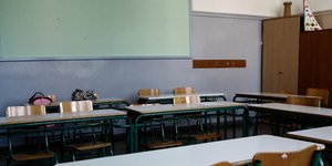 Αδεια τάξη σε σχολείο