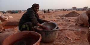 Χρυσωρυχείο στην Αφρική