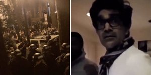 Ο Ραχούλ Ντουμπέι παρείχε καταφύγιο σε διαδηλωτές στο σπίτι του στην Ουάσιγκτον