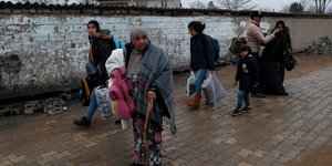 Πρόσφυγες κοντά στην Αδριανούπολη
