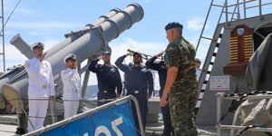 Το Αρχηγείο Στόλου επισκέφθηκε χθες ο Αρχηγός ΓΕΕΘΑ στρατηγός Κωνσταντίνος Φλώρος