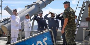 Ο αρχηγός ΓΕΕΘΑ επισκέφθηκε το αρχηγείο Στόλου