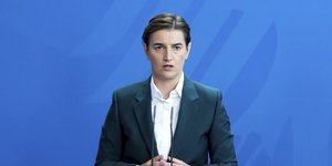 Η πρωθυπουργός της Σερβίας Ανα Μπρνάμπιτς