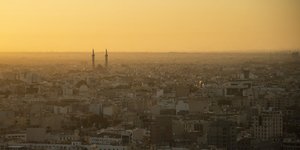 Η ανατολή του ηλίου πάνω από την πρωτεύουσα της Λιβύης, την Τρίπολη