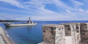 Το αρματαγωγό «Α/Γ ΛΕΣΒΟΣ L176»