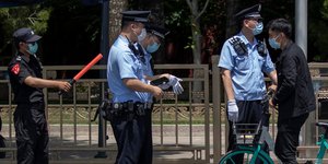 Αστυνομικοί στην Κίνα