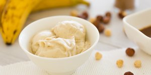 παγωτό μπανάνα