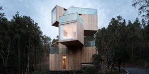  Το εντυπωσιακό δεντρόσπιτο Qiyunshan Tree House στην Κίνα