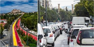 Μεγάλο μποτιλιάρισμα δημιούργησε ο Μεγάλος Περίπατος της Αθήνας