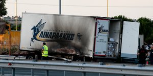 Φωτιά σε φορτηγό στην Αθηνών – Λαμίας