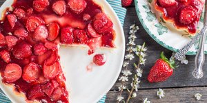 Φραουλόφι γλυκό με φράουλα