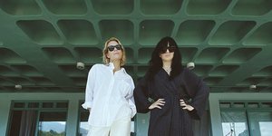 H Βίκυ Καγιά και η Ζενεβιέβ Μαζαρί 