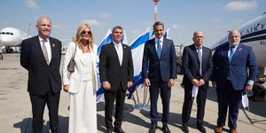 Κυριάκος Μητσοτάκης, Νίκος Δένδιας και Μαρέβα Μητσοτάκη στο Ισραήλ 