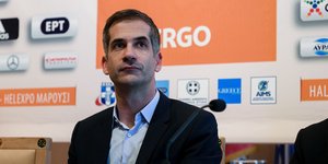 Ο Κώστας Μπακογιάννης στην συνέντευξη Τύπου για τον μαραθώνιο