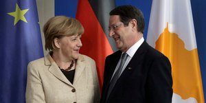 Μέρκελ και Αναστασιάδης σε παλιότερη συνάντηση