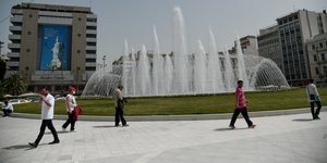 Κόσμος στην Ομόνοια