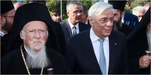Προκόπης Παυλόπουλος και Οικουμενικός Πατριάρχης Βαρθολομαίος