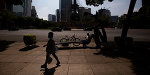 Πεζή στην Πόλη του Μεξικού