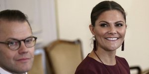 Η πριγκίπισσα Βικτόρια της Σουηδίας και ο πρίγκιπας Ντάνιελ