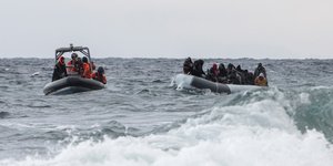 Πρόσφυγες και μετανάστες στη Μυτιλήνη