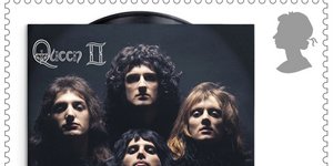 Γραμματόσημο το συγκρότημα των Queen