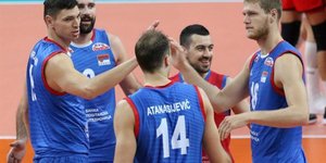 Παίκτες της εθνικής βόλεϊ της Σερβίας