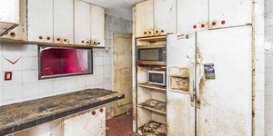 Άθλια κουζίνα σπιτιού στην Νέα Υόρκη