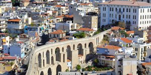 τοιχος στην Καβαλα