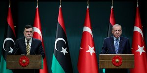 Ερντογάν και Σάρατζ στην Αγκυρα