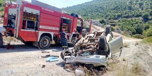  Βόλος: Τροχαίο με δύο νεκρούς στο Τρίκερι 