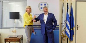 Χριστίνα Τσιλιγγίρη και Γιώργος Πατούλης