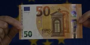 Xαρτονόμισμα των 50 ευρώ