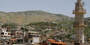 Περιοχή στα σύνορα Ισραήλ-Συρίας και Λιβάνου