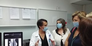 Κλιμάκιο του ΣΥΡΙΖΑ στο Γενικό Νοσοκομείο Καστορίας