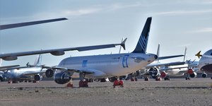 αεροσκάφη στο αεροδρόμιο Τερουέλ