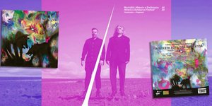 Στο Ηρώδειο με τον Γιάννη Αγγελάκα και τον Νίκο Βελιώτης 