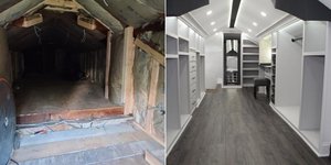 Μια εγκαταλελειμμένη αποθήκη μετατράπηκε σε ντουλάπα