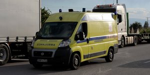 Ασθενοφόρο σε κίνηση