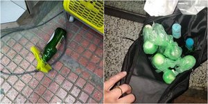 Επεισόδια στο Σύνταγμα: Τραυματίστηκε από μολότοφ ο διοικητής της ομάδας «Δράση» -Τα πολεμοφόδια που είχαν οι συλληφθέντες [εικόνες]