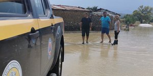 Kαταστροφές από τις βροχές στα Τρίκαλα