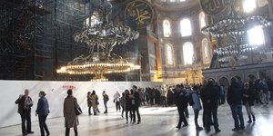 αγια σοφια τουριστες