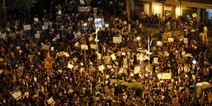 Διαδηλώσεις στο κέντρο του Ισραήλ