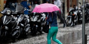 καιρός βροχή ομπρέλα